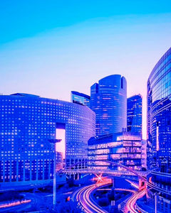 Hochhäuser aus Glas