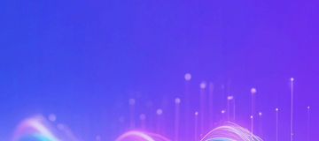 abstract blue and purple lines