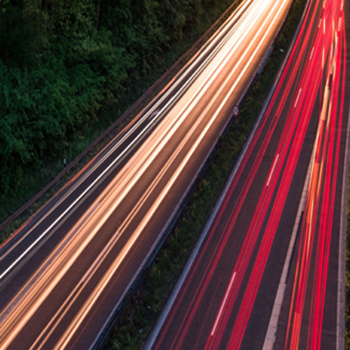 Hill with country road