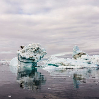 Iceberg breaking