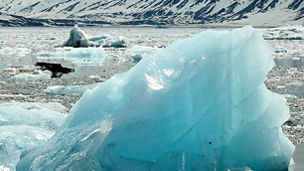 iceberg in water