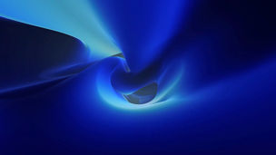 Abstract blue swirl