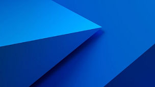 Abstract blue and navy shapes