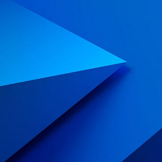 Abstract blue and navy shapes