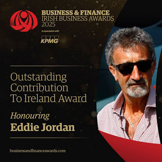 Honouring Eddie Jordan - Outstanding Contribution to Ireland Award