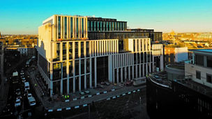 Harcourt Square in the sun