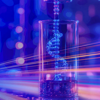 Material in test tube