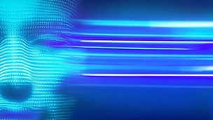 Face made of binary code