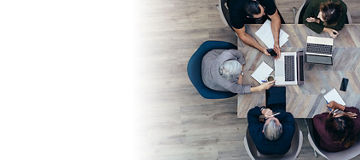 meeting seen from above