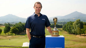 Ryan McCarthy at the K Club in preparation for the KPMG Women's Irish Open