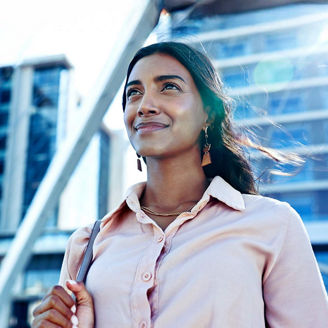 Woman gazing purposefully into distance, Key trends impacting supply chains in 2026