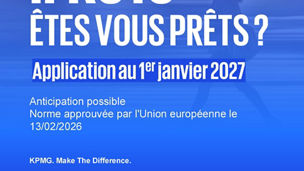 À compter du 1er janvier 2027, IFRS 18 remplacera IAS 1 et introduira de nouvelles exigences en matière de présentation des états financiers.