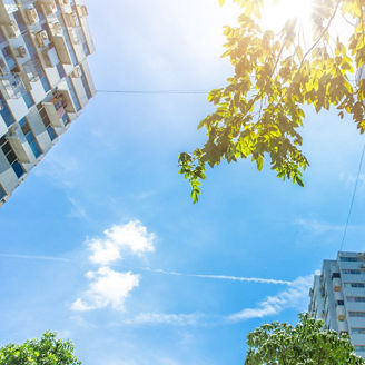 eco green community good environment and life quality of living city concept.