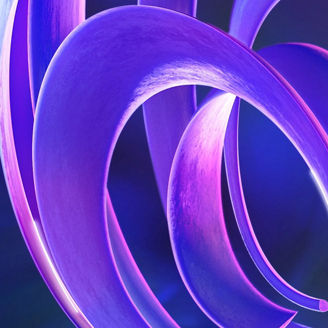 purple blue spiral