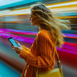 woman walking