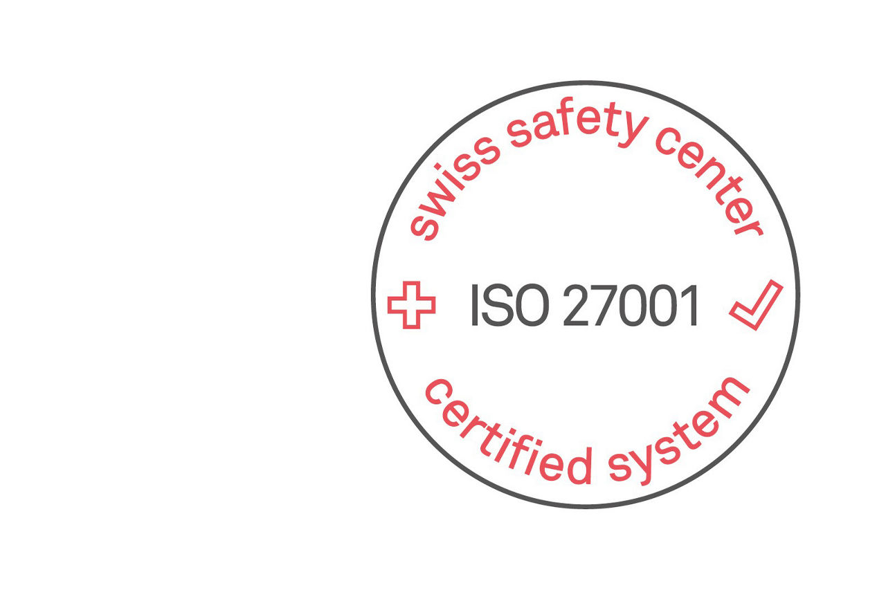 KPMG Switzerland ISO 27001 label