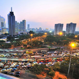 Jakarta cityscape
