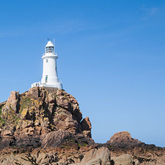 St Peter Port Lighthouse, Guernsey Channel Islands