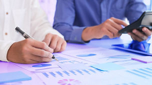 データ分析の様子