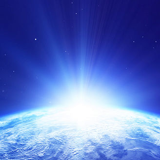 Japanese alt text: 宇宙に浮かぶ人工衛星