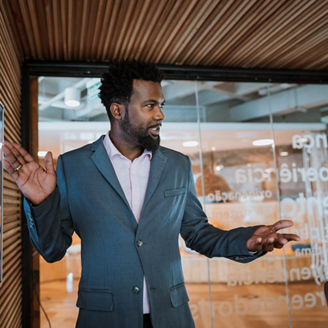 Portrait of a businessman