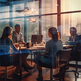 People in a meeting room