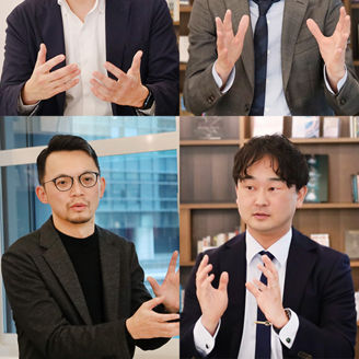 コメンテーター4名の写真を合成した画像