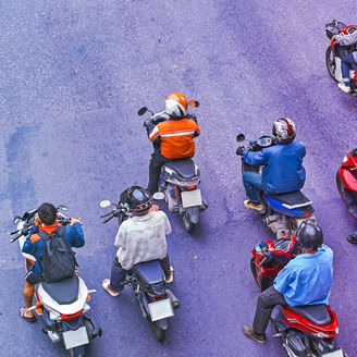 Japanese alt text:国産化を推進するインドの二輪車BEV産業