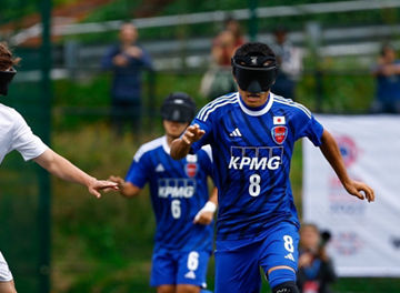 ブラインドサッカーへの支援