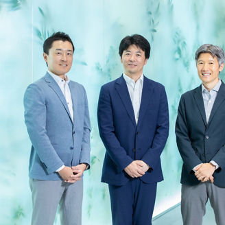 インタビューの様子