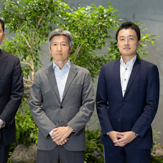 インタビューの様子