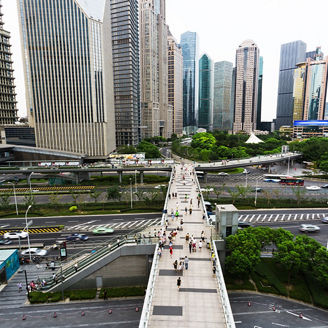 上海の近代建築風景
