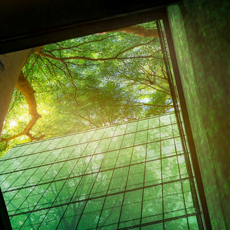 Japanese alt text: スマートシティにおけるCO2削減の取組み