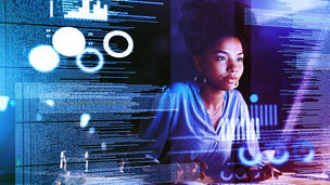 Japanese alt text: デジタル人材とリスキリング