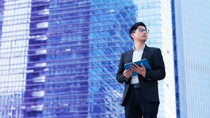 Japanese alt text: 金融機関における外部環境分析支援