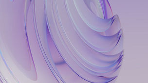 ひだ状になった紫の帯