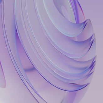 ひだ状になった紫の帯