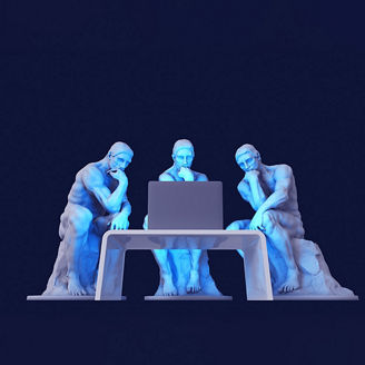 Japanese alt text: 組織の簡素化　Future of Finance