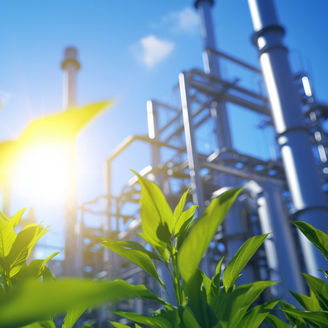 Japanese alt text: 製造業におけるサステナブルサプライチェーン構築支援