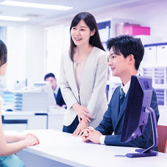 Japanese alt text: 自治体システム標準化がもたらす“三方良し”の世界