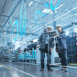 Japanese alt text: 製造業におけるIT資産（CAPEX/OPEX）管理支援