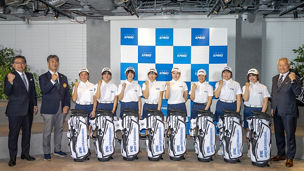 KPMG junior golf ambassadors