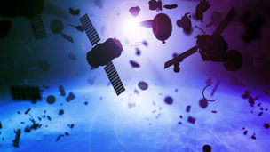 Japanese alt text: 宇宙ゴミに関する各国の規制状況