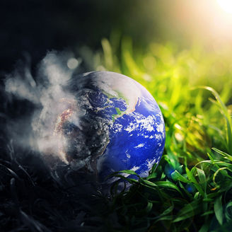 Japanese alt text: 脱炭素社会の考察