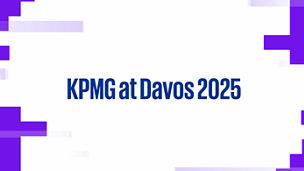 KPMG at Davos agenda