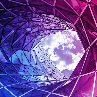 FRANKFURT AM MAIN, GERMANY - MAY 18, 2016: MyZeil - shopping mall in center of Frankfurt. It was designed by Roman architect Massimiliano Fuksas