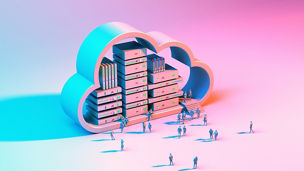 Japanese alt text: 公共分野のデジタルサービスにおけるクラウド活用