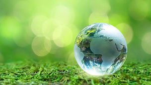 ガラス製の地球