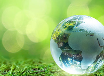 ガラス製の地球