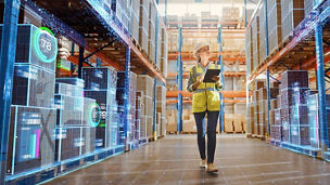 Japanese alt text: 未来のサプライチェーンワークフォース